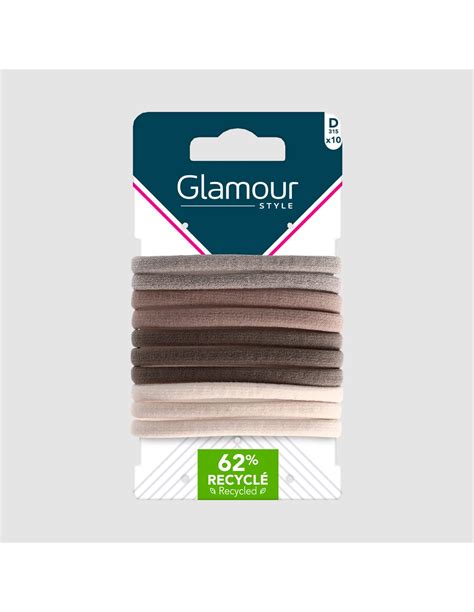 Elastiques Cheveux Mousse Nude Recycl X Glamour Paris