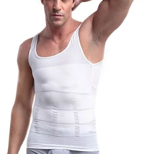 Slim Alta Compress O Postura Cinta Modeladora Masculina Fit Escorrega