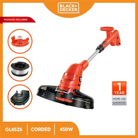 Black Decker Gl B W String Trimmer Grass Cutter Trimmer Mesin