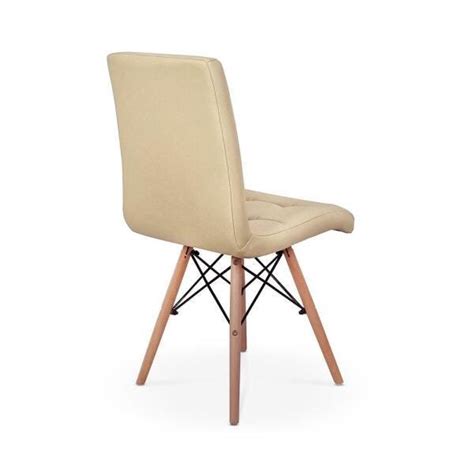 Mesa Inês cm Preta Cadeiras Eiffel Gomos Nude MadeiraMadeira