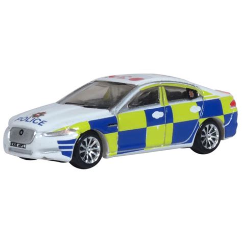 Oxford Diecast N Gauge Police Jaguar Xf Car Nxf008 Somerset Models