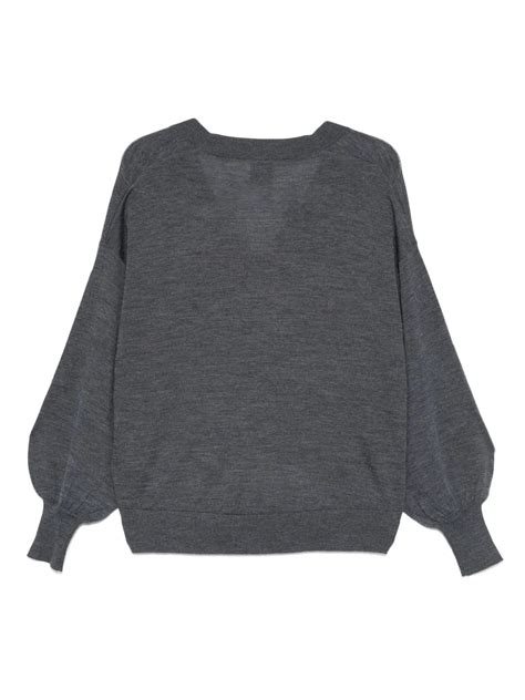 Nude Su Ter Con Cuello Redondo Gris Farfetch Mx