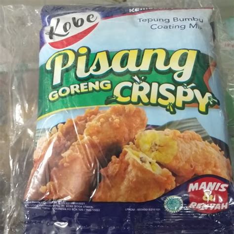 Jual Kobe Pisang Goreng Crispy Gr Tepung Pisang Shopee Indonesia