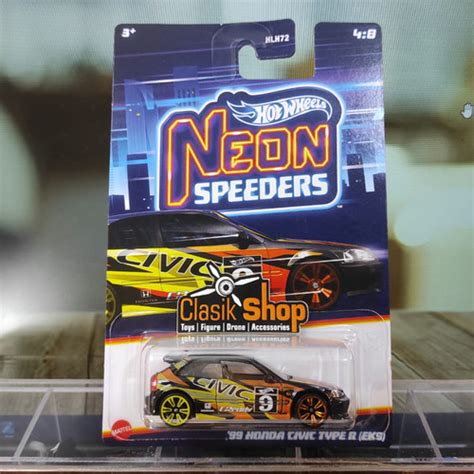 Jual Hot Wheels Neon Speeders Nissan Ford Focus Vw Honda Civic Ek Bmw Bmw M Kab