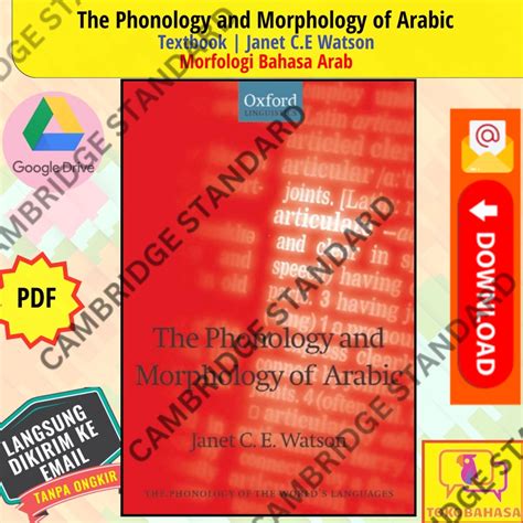 Jual BELI 3 BONUS 1 File The Phonology And Morphology Of Arabic