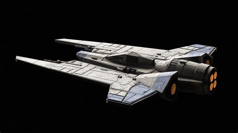 Mandalorian Fang Fighter From Star Wars Cgtrader