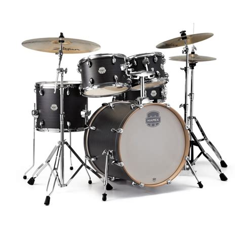 Mapex Storm 5PC Drum Kit Ebony Woodgrain