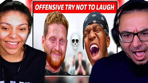 Sidemen Offensive Try Not To Laugh Moresidemen Reaction Youtube