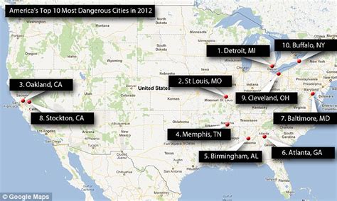 Top 10 Most Dangerous Cities In The World