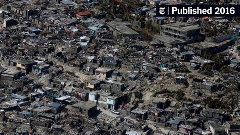 In Haiti, a City’s Race Into the 21st Century Is Ruined by a Hurricane