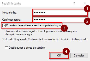 Trocar Senha De Acesso Ao Computador Ad It S Instru Es De Trabalho