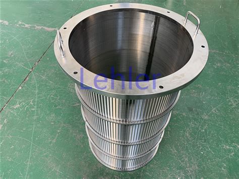 Spiral Wedge Wire Filter Elements For Solid Liquid Separation