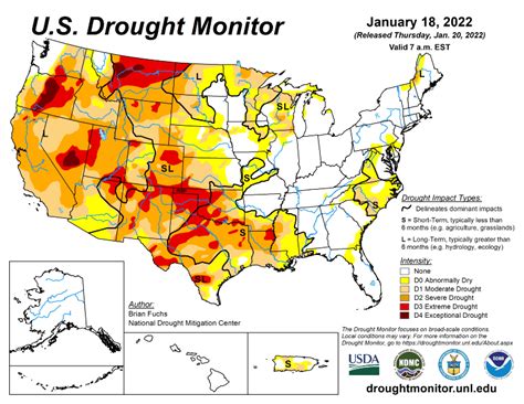 Five Facts About the United States Drought Monitor | Farmers.gov