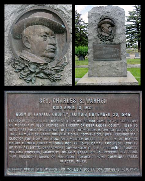 General Charles S. Warren - Butte, Montana - Grave of a Famous Person