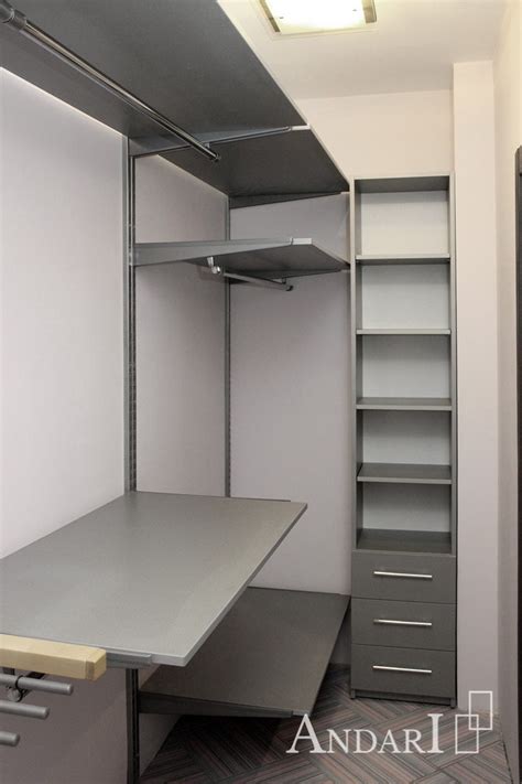 Гардеробная стеллажная система | Андари - гардеробные на заказ