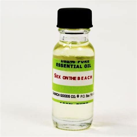 Sex On The Beach This Oil Gives You Good Hard Pleasurable Sex