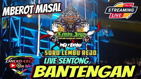 Live Bantengan Lembu Joyo Suro Lembu Rejo Live Sentong Baran Kec