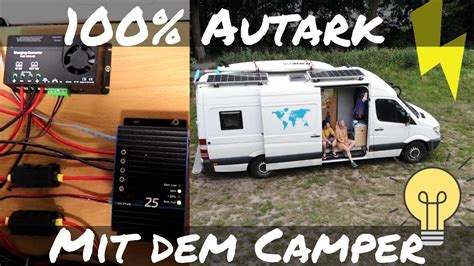 Elektrik Im Camper Van Unsere Stromversorgung Diy Campervan