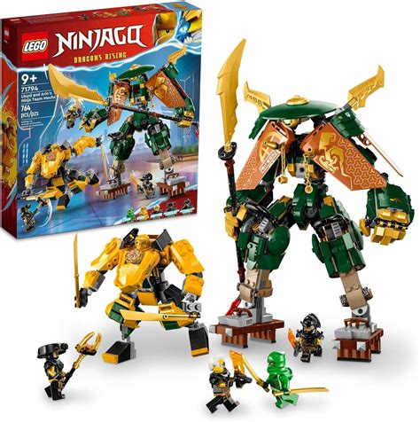 Конструктор Лего Ніндзяго Командні роботи ніндзя Ллойда й Арін Lego ...