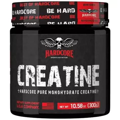 Suplemento De Monohidrato De Creatina En Polvo Hardcore En Bote De 300 G MercadoLibre