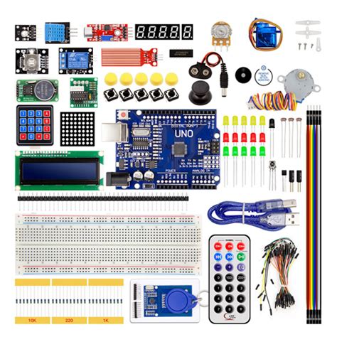 Arduino Uno (SMD) Advanced Learning Starter Kit – Naba Tech Shop