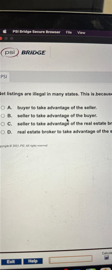 Remote monitoring will secure all PSI testing exams next month 10