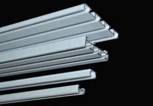 Gardinenleisten Aluminium Profile Schienen Vorhangschienen Schienen