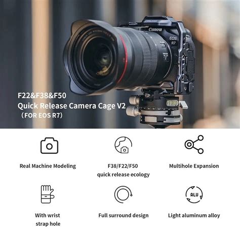 Ulanzi Falcam F22 F38 F50 Quick Release Camera Cage V2 Housing Frame