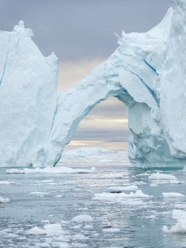 Ilulissat Icefjord At Disko Bay The Icefjord Is Listed As Unesco