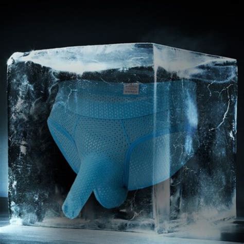 Men Sexy Elephant Nose Pouch Bikini Briefs Ice Silk Underwear Breathable Panties EBay