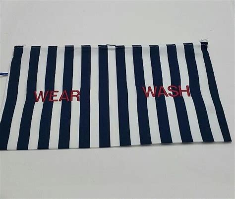 Navy And Red Travel Lingerie Bag Personalized Travel Etsy