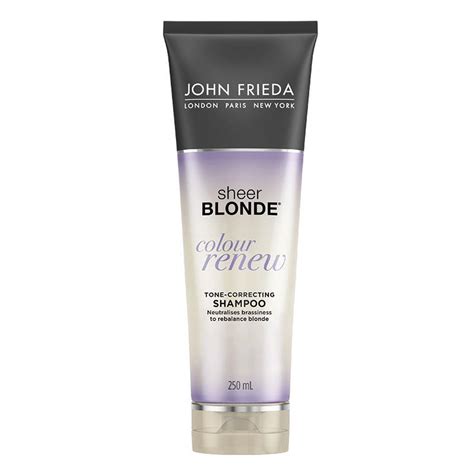 John Frieda Sheer Blonde Tone Restoring Shampoo Ml Colour Correcting