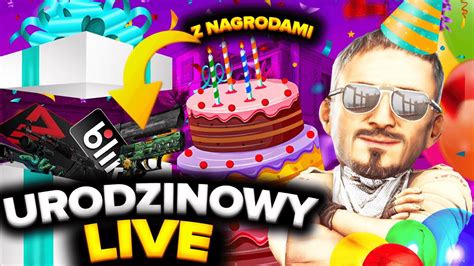 URODZINOWY LIVE Z NAGRODAMIGIERKI Z WIDZAMI Koło fortuny 2zł 1zł