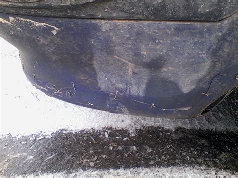 бампер — ГАЗ 3110, 2,3 л, 2000 года | кузовной ремонт | DRIVE2