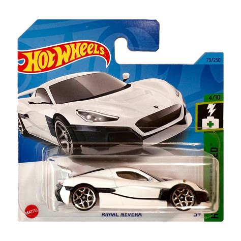 Masinuta Metalica Hot Wheels Rimac Nevera Alb Emag Ro