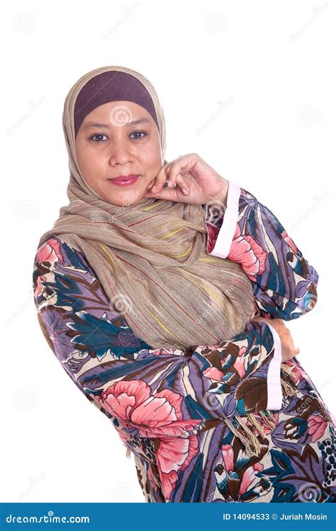 Mature And Confident Muslim Woman Stock Image Image Of Foreign Expression