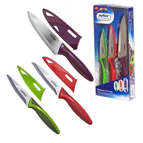 Zyliss 3 Piece Knife Set | E72404 | Next Day Catering
