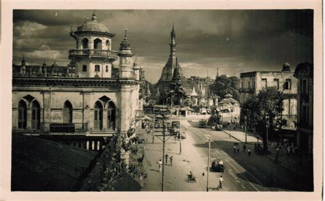 Sule Pagoda pre-war | Chasing Chinthes