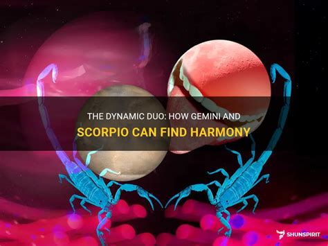 The Dynamic Duo Unpacking Compatibility Between Gemini And Scorpio