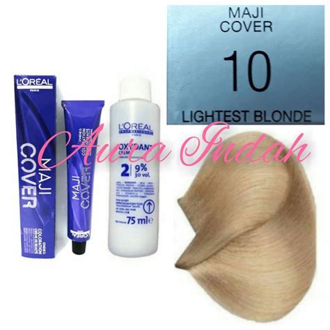 Jual LOREAL MAJIREL NO LIGHTEST BLONDE OXYDANT ML Shopee