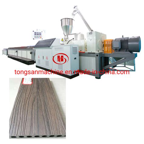 WPC PVC PE PP Wood Plastic Composite Vinyl Floor Decking Making Machine