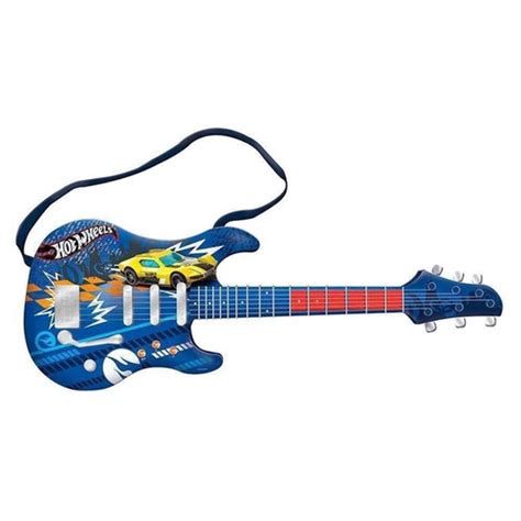 Guitarra Brinquedo Infantil Hot Wheels Fun Em Promo O Na Americanas