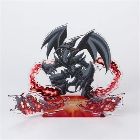 Acrylic Display Red Eyes Black Metal Dragon Yu Gi Oh Dramatic Acrylic