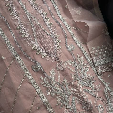 Dresses Nude Cross Stitch 224 Pakistani Embroidered Dress Poshmark