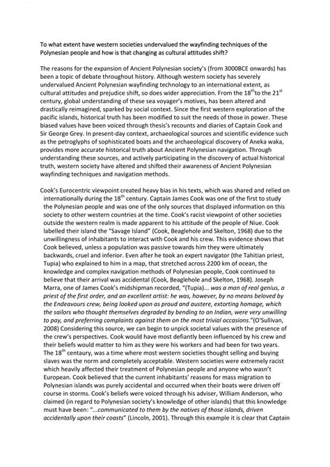 Historical Investigation | Ancient History - Year 11 HSC | Thinkswap