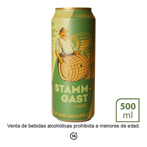 Cerveza Stammgast Lager 500 ml | Walmart