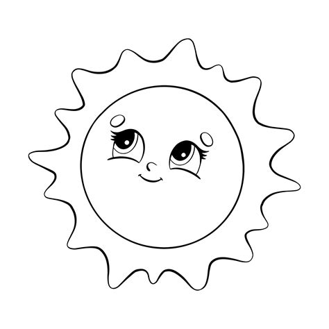 sun coloring pages 6