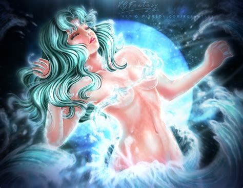 Neptune Goddess By KGFantasy Hentai Foundry