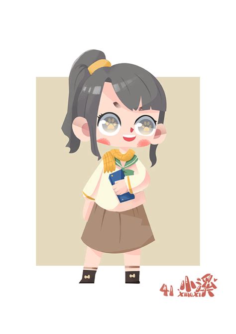 最近一段时间的插画练习！illustrationkids Illustration爱画画的小溪original作品 站酷zcool