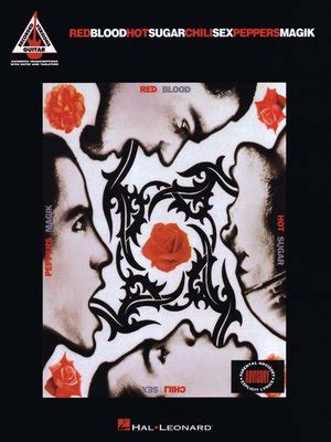 Red Hot Chili Peppers Blood Sugar Sex Magik Songbook By Red Hot Chili Peppers Overdrive